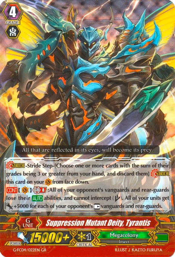 Suppression Mutant Deity, Tyrantis - GR (G-FC04/022EN)