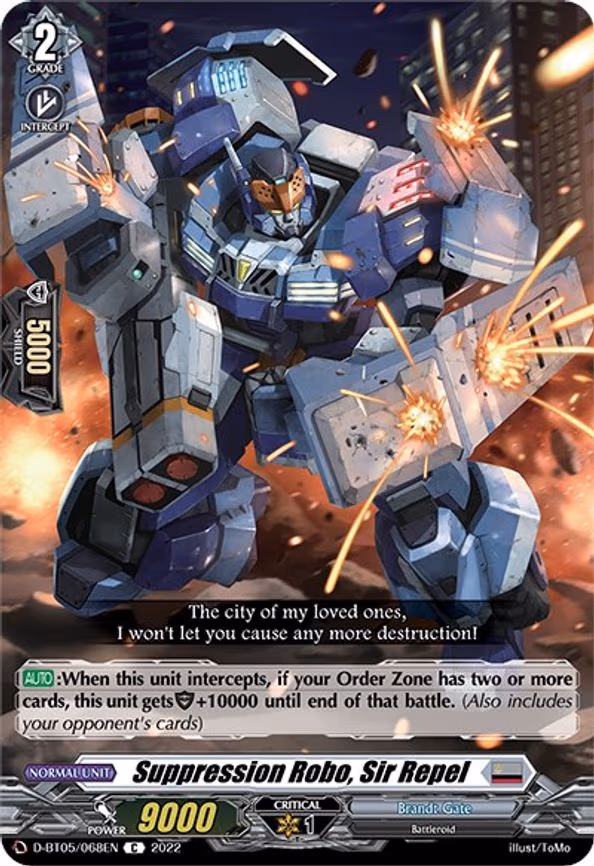 Suppression Robo, Sir Repel - C (D-BT05/068EN)