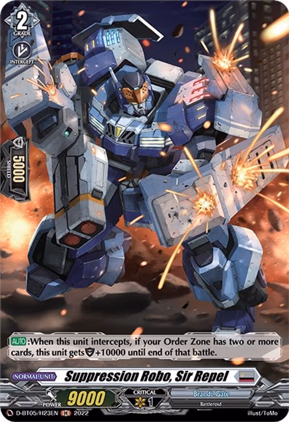 Suppression Robo, Sir Repel (Holo) - H (D-BT05/H23EN)