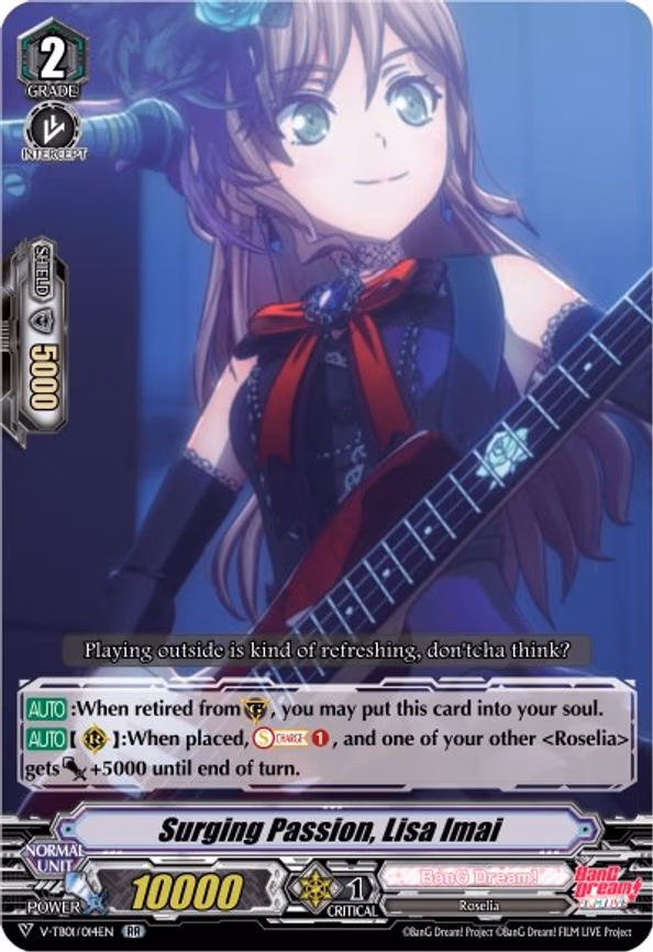 Surging Passion, Lisa Imai - RR (V-TB01/014EN)