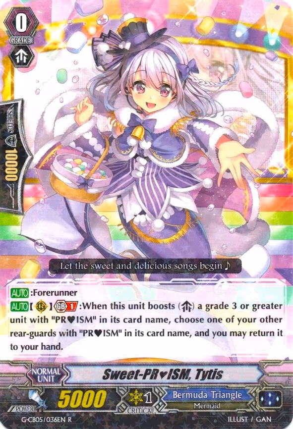 Sweet-PRISM, Tytis - R (G-CB05/036EN)