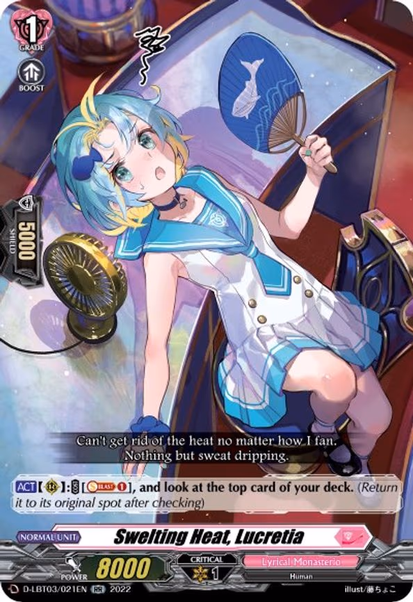 Swelting Heat, Lucretia - RR (D-LBT03/021EN)