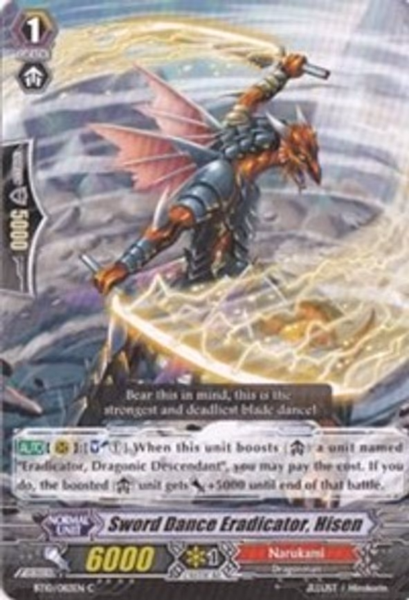 Sword Dance Eradicator, Hisen - C (BT10/082EN)