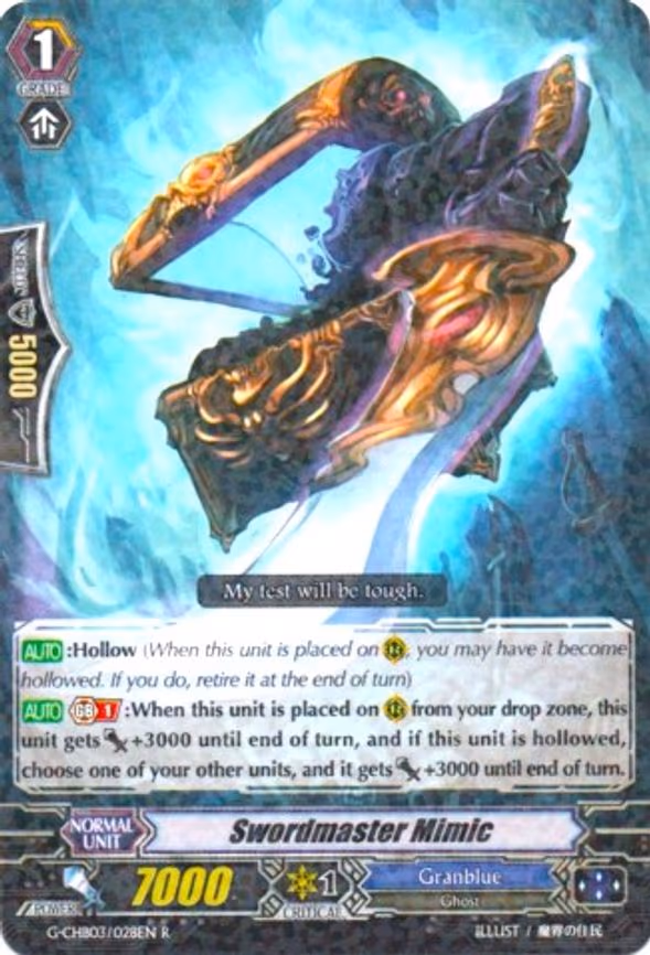 Swordmaster Mimic - R (G-CHB03/028EN)