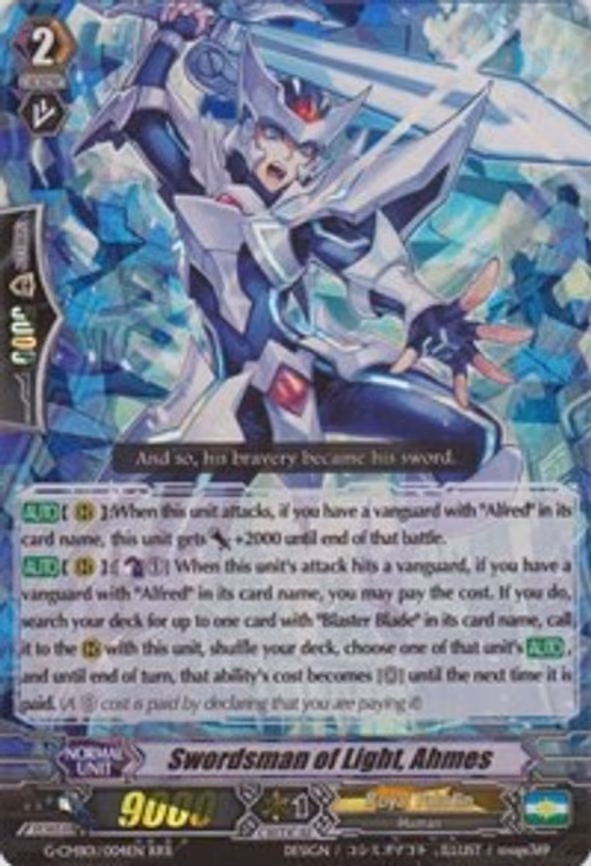 Swordsman of Light, Ahmes - RRR (G-CMB01/004EN)
