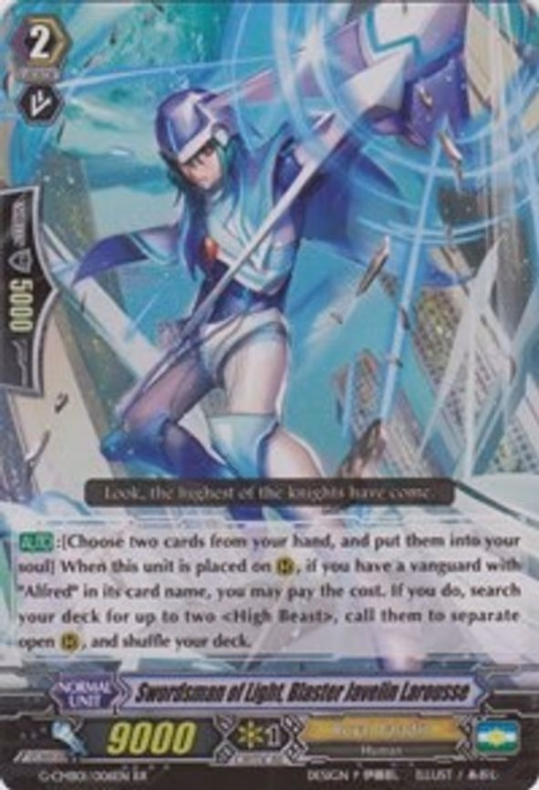 Swordsman of Light, Blaster Javelin Larousse - RR (G-CMB01/006EN)