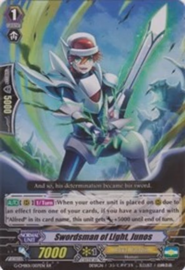 Swordsman of Light, Junos - RR (G-CMB01/007EN)