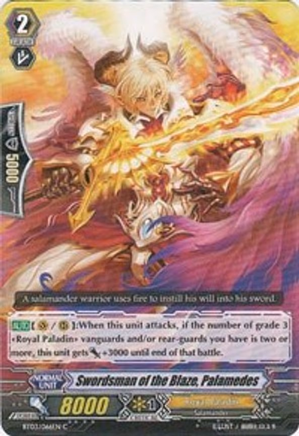 Swordsman of the Blaze, Palamedes - C (BT03/066EN)