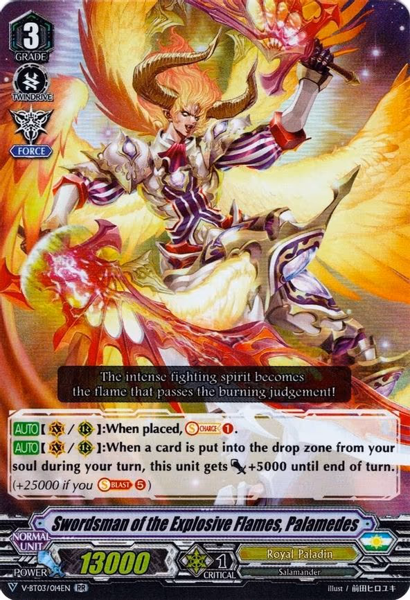 Swordsman of the Explosive Flames, Palamedes - RR (V-BT03/014EN)