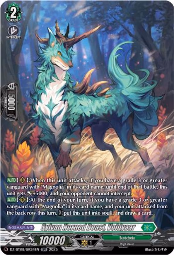 Sylvan Horned Beast, Voldyaar - SR (DZ-BT08/SR34EN)