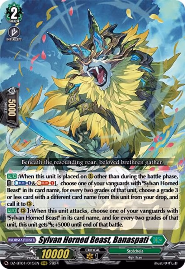 Sylvan Horned Beast, Banaspati - RRR (DZ-BT01/015EN)