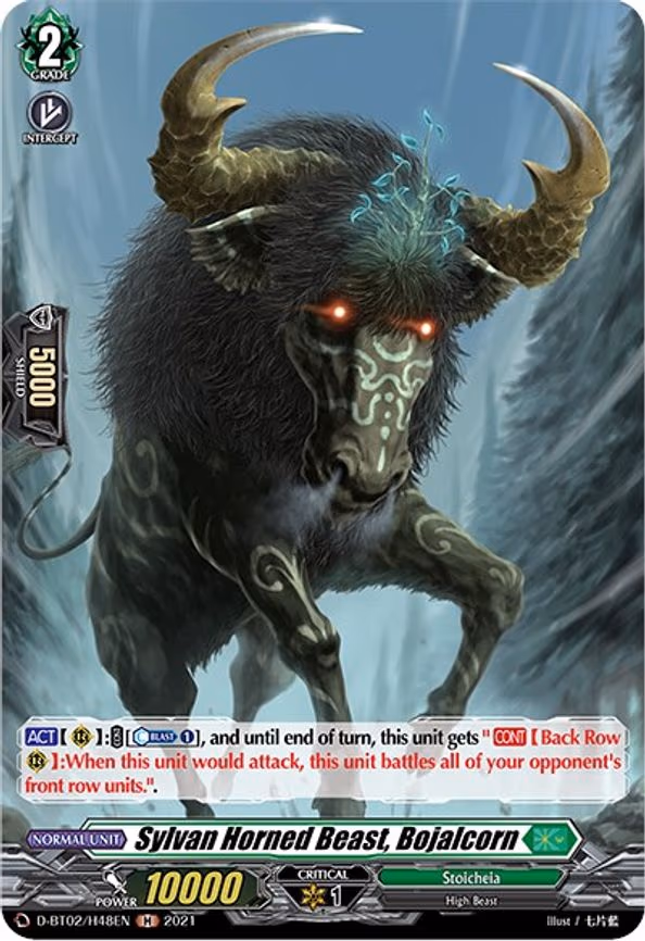 Sylvan Horned Beast, Bojalcorn (Holo) - H (D-BT02/H48EN)