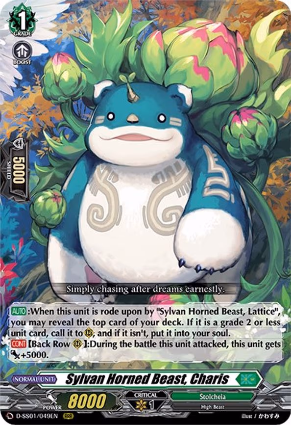 Sylvan Horned Beast, Charis