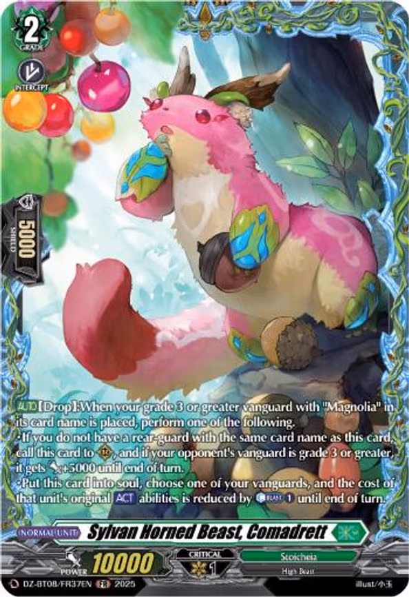 Sylvan Horned Beast, Comadrett - FR (DZ-BT08/FR37EN)
