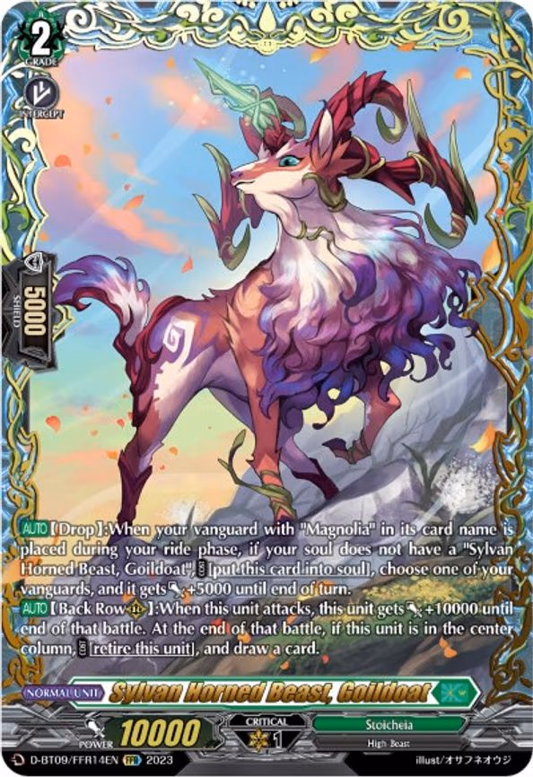 Sylvan Horned Beast, Goildoat - FFR (D-BT09/FFR14EN)