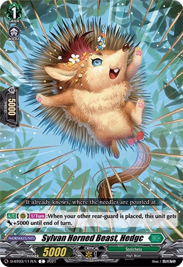 Sylvan Horned Beast, Hedgc - C (D-BT03/117EN)