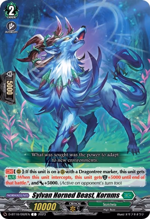 Sylvan Horned Beast, Kornms - C (D-BT10/092EN)