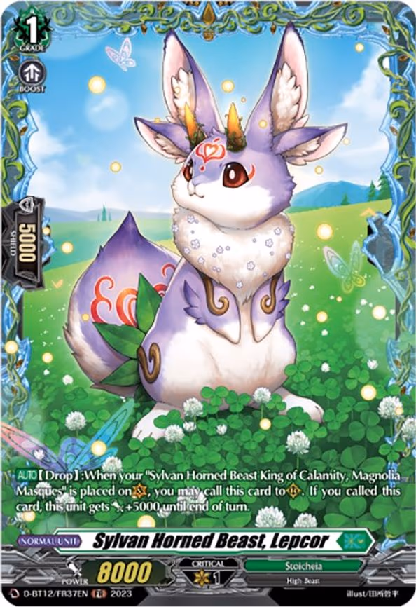 Sylvan Horned Beast, Lepcor - FR (D-BT12/FR37EN)