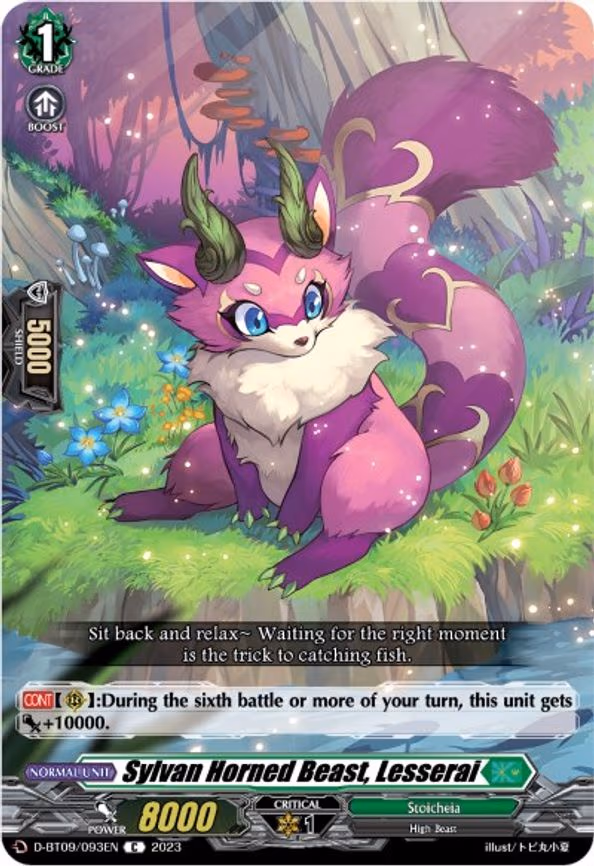 Sylvan Horned Beast, Lesserai - C (D-BT09/093EN)