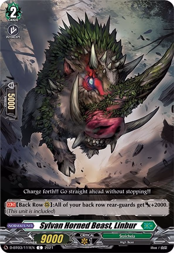 Sylvan Horned Beast, Linbur - C (D-BT03/111EN)