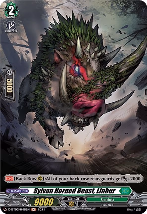 Sylvan Horned Beast, Linbur (Holo) - H (D-BT03/H46EN)