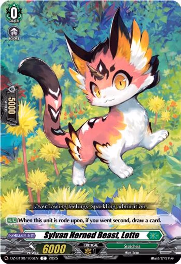 Sylvan Horned Beast, Lotte