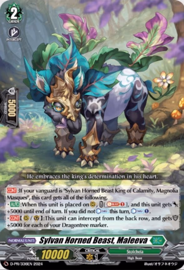 Sylvan Horned Beast, Maleeva - PR (D-PR/336EN)