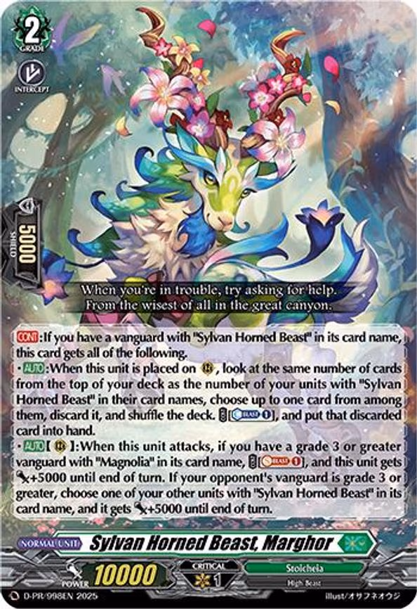 Sylvan Horned Beast, Marghor - PR (D-PR/998EN)