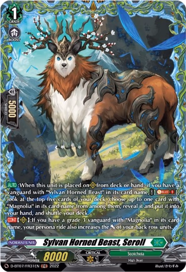 Sylvan Horned Beast, Seroll - FR (D-BT07/FR31EN)