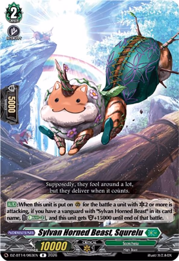Sylvan Horned Beast, Squrelu - R (DZ-BT14/063EN)