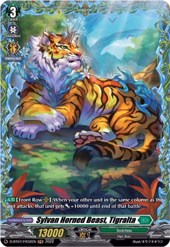 Sylvan Horned Beast, Tigralta - FR (D-BT07/FR32EN)