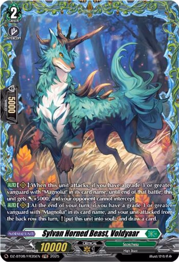 Sylvan Horned Beast, Voldyaar - FR (DZ-BT08/FR35EN)