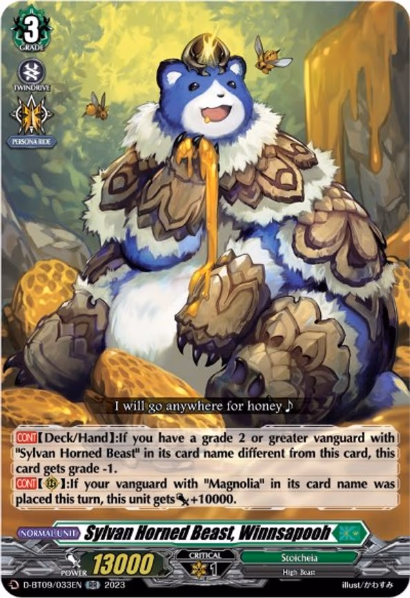 Sylvan Horned Beast, Winnsapooh - RR (D-BT09/033EN)