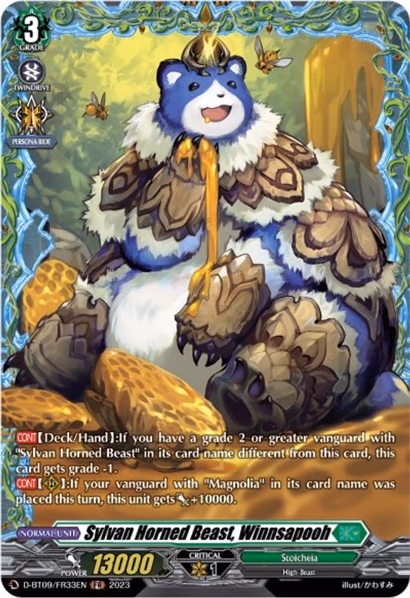 Sylvan Horned Beast, Winnsapooh - FR (D-BT09/FR33EN)