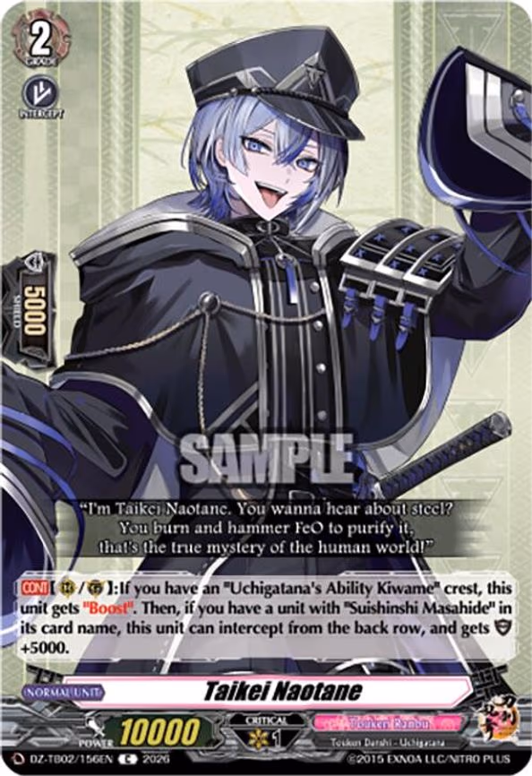 Taikei Naotane - C (DZ-TB02/156EN)
