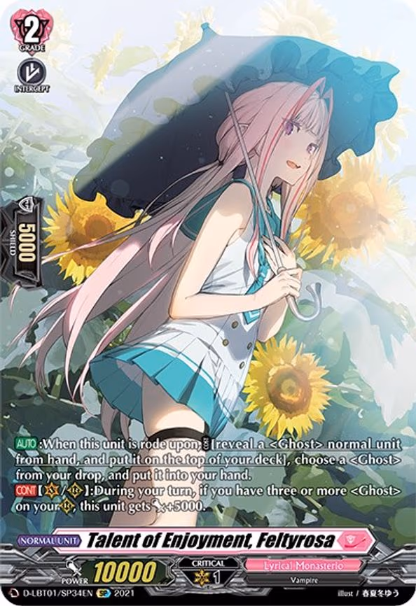 Talent of Enjoyment, Feltyrosa - SP (D-LBT01/SP34EN)