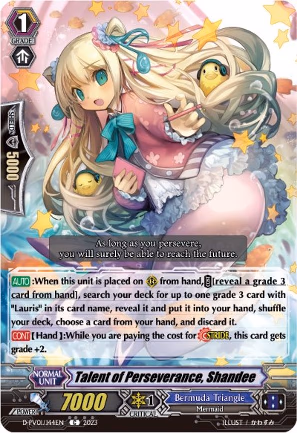 Talent of Perseverance, Shandee - C (D-PV01/144EN)
