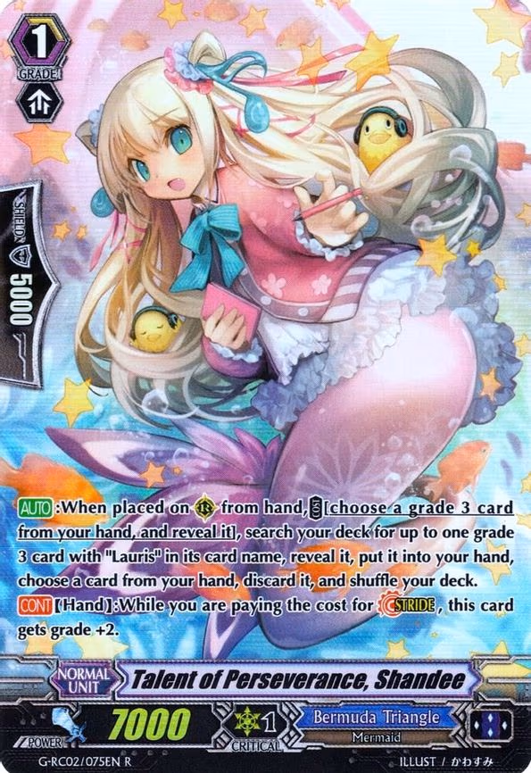 Talent of Perseverance, Shandee - R (G-RC02/075EN)