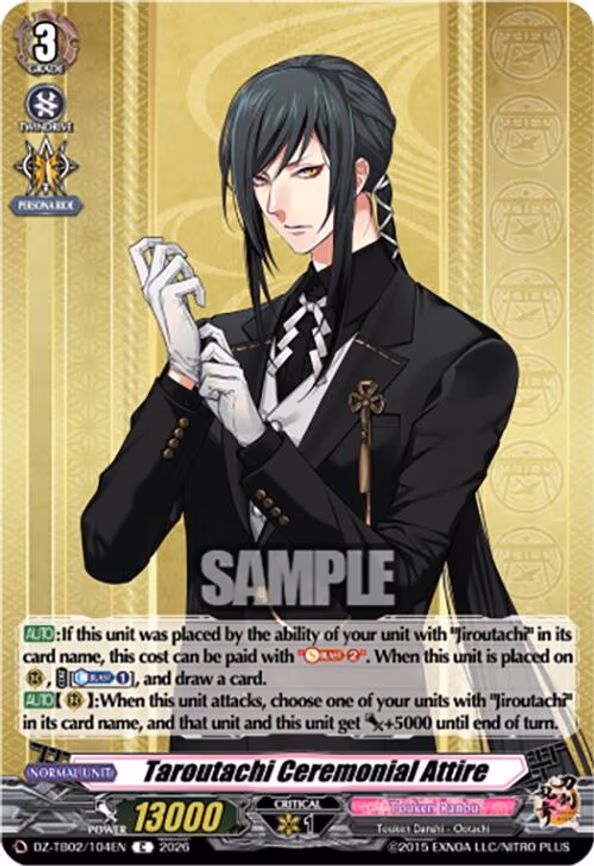 Taroutachi Ceremonial Attire - C (DZ-TB02/104EN)
