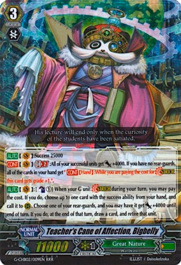 Teacher's Cane of Affection, Bigbelly - RRR (G-CHB02/009EN)