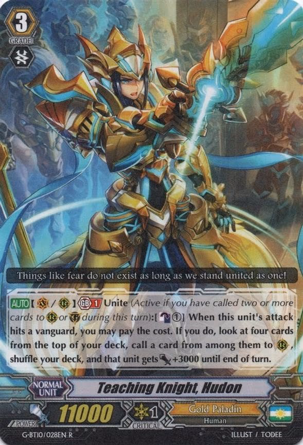 Teaching Knight, Hudon - R (G-BT10/028EN)