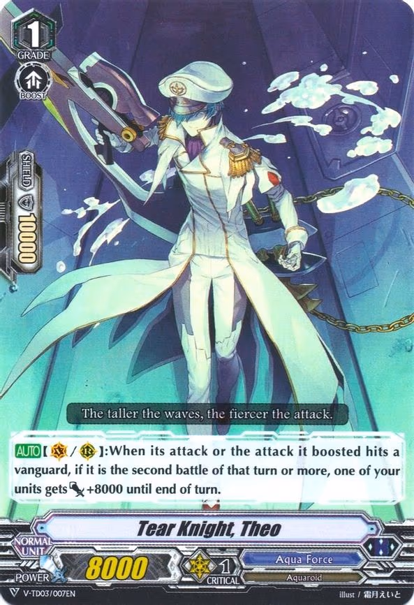 Tear Knight, Theo