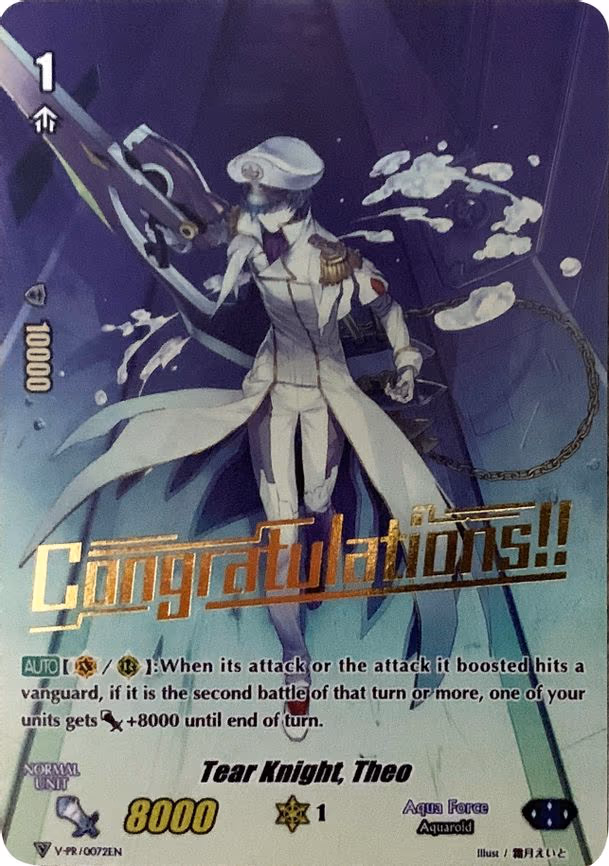 Tear Knight, Theo