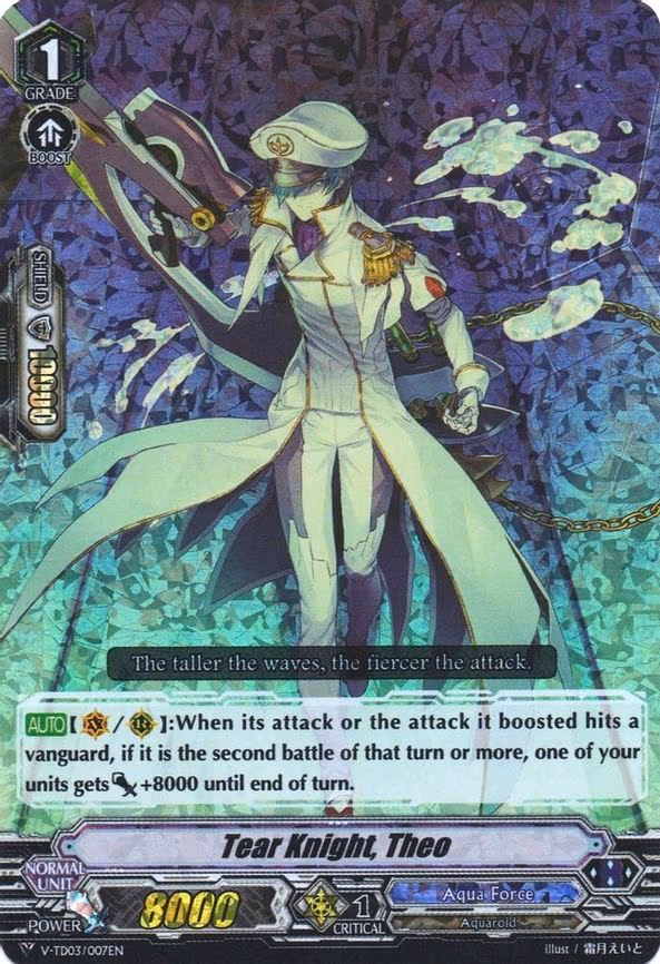 Tear Knight, Theo