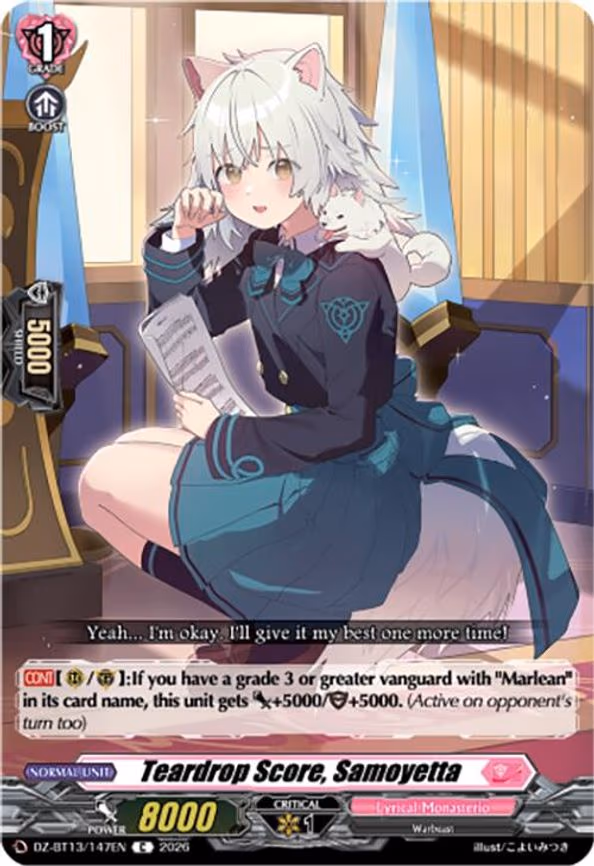 Teardrop Score, Samoyetta - C (DZ-BT13/147EN)