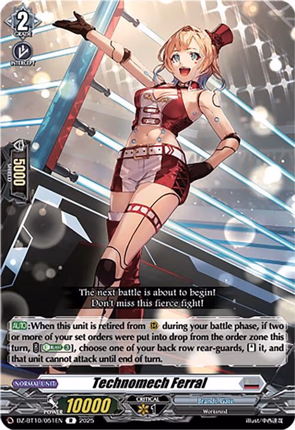 Technomech Ferral - R (DZ-BT10/051EN)