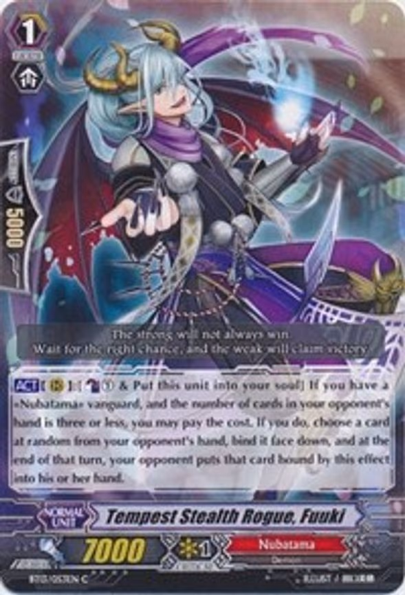 Tempest Stealth Rogue, Fuuki