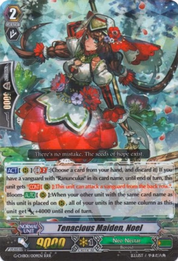 Tenacious Maiden, Noel - RRR (G-CHB01/009EN)
