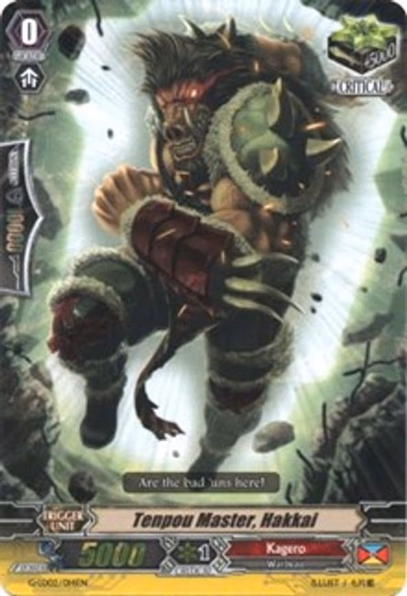 Tenpou Master, Hakkai - RRR (G-LD02/014EN)