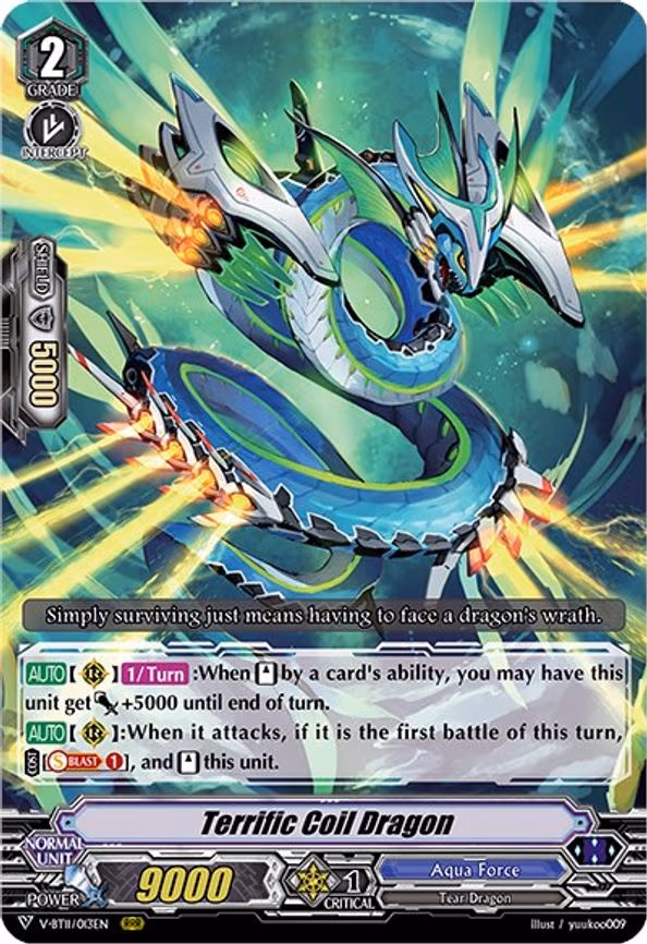 Terrific Coil Dragon - RRR (V-BT11/013EN)